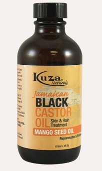 Kuza Jamaican Black Castor Oil Skin & Hair Treatment - Mango Seed Oil, 4 fl oz