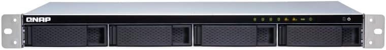 QNAP TS-431XeU-8G-US 4-Bay 1U Short-Depth Rackmount NAS (8GB RAM Version) with Built-in 10GbE Network