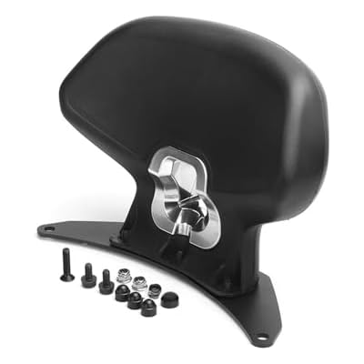 Motorcycle Rear Backrest Motorcycle Accessories Rear Seat Tailstock Backrest Motorcycle Backrest Passenger Backrest for ZONTES 350E 350e