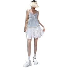 Women's Summer Short Skirt Ruffle Mini Short A-Line Skirt