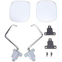 Driver and Passenger Side Door Mirror Left Right Side View Mirror Replacement for Landcruiser BJ40 BJ42 FJ40 FJ45 HJ45 HJ47 1975-1984 with Manual Adjustment