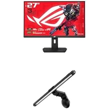 ASUS ROG Strix 27 QHD (2560x1440) HDR400 USB-C Gaming Monitor (XG27ACS) ROG Aura Monitor Light Bar (ALB01)