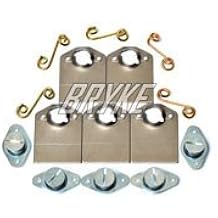 5/16" Self Ejecting Button, Springs, Long Back Plates (Button Height: .750") (Spring Height: .375")