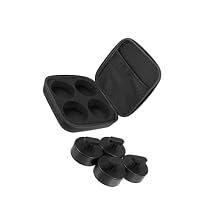 4 Pcs Rubber Jack Pads with Storage Bag for Chevrolet Corvette C5 C6 C7 GS Z Jack Puck Jacking Lift Pad Jack Lift Point Pad Adapter(Black) Auto Accessories