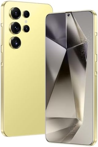 X25 Ultra Cell Phone, 8128GB128GB Smartphone, Unlocked Android Phone, 108MP Camera, Fast Processor, Long Battery Life, 2025 US Version, Dual SIM, 5G Phone Bell Gold