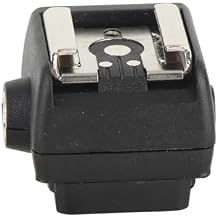 Hot Shoe Adapter, Plastic Flash Hot Shoe Adapter, Speedlight Shoe Mount Converter for DSLRs and Flash