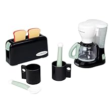 Smoby 7600310599 Tefal Breakfast Set, Black