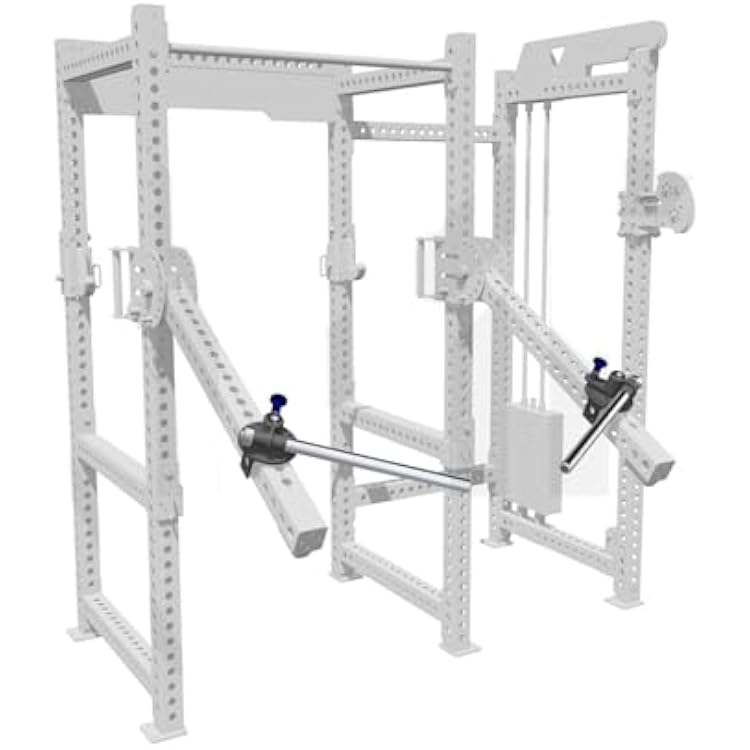 Power Cage Squat Rack Attachments Accessories for Home Gym Strength Training Exercise Equipment, Adjustable Lever Arms for 3 x 3 Power Racks with 1 Holes35cm