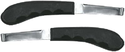 Regular Hoof Knife for Horses Farrier Tool with Plastic Grip Hoof Trimming Knife for Equine Care & Veterinary Use Left Hand Regular-Blade - LH Regular Blade