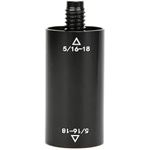 1.65in Aluminum Pool Cue Extension Billiards Extender Stick Compact Pool Cue Extender Rod Connector for Enhanced Reach,Black Finish