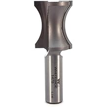 Whiteside Router Bits 1478 Oval Edge Bit with 1-Inch Bead, 3/16-Inch Depth and 1-1/4-Inch Cutting Length