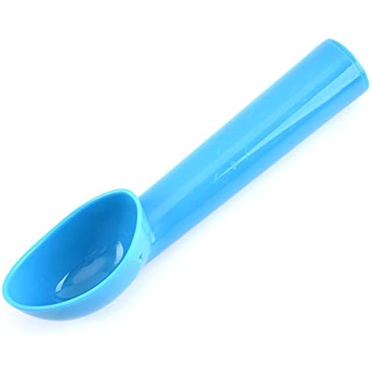 Hovico Plastic Ice Cream Scoop Nonstick Anti-Freeze Ice Cream Scooper Blue