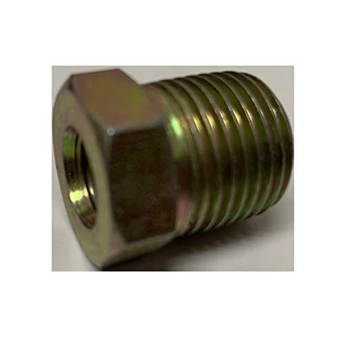 Metric Pipe AdapterOil Pressure 12 NPT Male to M12 X 1.25 M12x1.25 Female Bushing