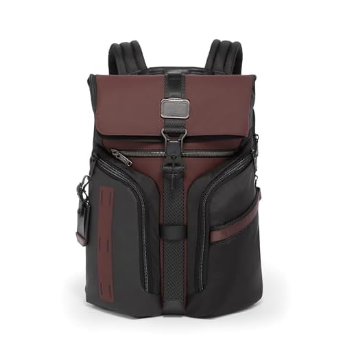 Tumi Mens Logistics Flap Lid Backpack Oxblood One Size