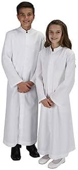 Altar Server Cassock White