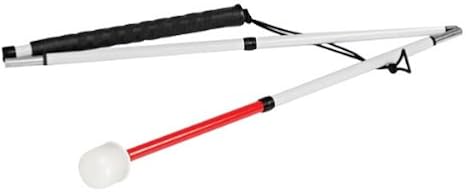 Graphite 5-Sec. Folding Cane-Marshml Roller-52-in