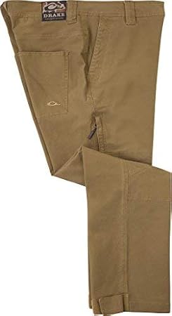 Drake DS1012-OLV-3830 EST Canvas Waterfowler's Pant Olive 38 Waist x 30 Inseam