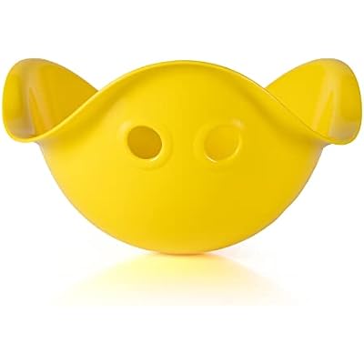 Fat Brain Toys bilibo by MOLUK, bilibo Seats for Toddlers and Kids, IndoorOutdoor Play, Toys for Ages 2-4, Yellow
