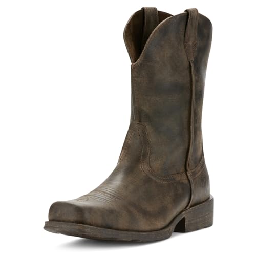 Ariat Rambler Western Boot Mens Leather, Square Toe, Western Boots
