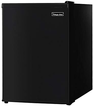 Magic Chef MCBR240B1 Refrigerator, 2.4 cu. ft, 2.4 cu. ft., Black