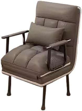 Folding bed Couch with Pull Out Bed Sofa Bed 3 In 1 Multi Function Folding Ottoman with Adjustable Backrest Modern Convertible Chair for Living Room Apartment Office(Gray C,55 * 50 * 97cm)