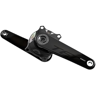 Magene TEO P515 Cycling Power Meter Crankset, Carbon 110BCD for Road Bikes, 1% Accuracy, 425g Lightweight, 380H Rechargeable Battery, Dual ANTBluetooth, IPX7 Waterproof