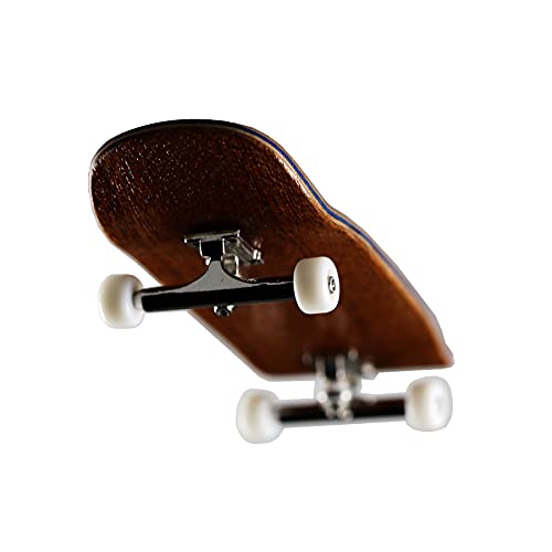 NOAHWOOD Wooden PRO 9.0 Fingerboard Complete Noah Team 9.0 Short Nose Short Tail Hand MadeDeck 34mm Prince Silvery TrucksNW PRO Wheels ii Set