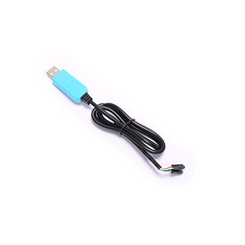 DEVMO PL2303TA USB to TTL RS232 COM UART Module Serial Cable Debug Console Adapter Compatible with Ar-duino,Raspberry Pi