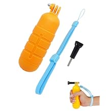Floating Hand Grip, Waterproof Monopod Anti-Loss Handheld Floaty Pole Stick for Gopro Hero 13/12/11/10/9/8/7/6/5/4 and Other Action Cameras, Suitable for Surfing Diving Snorkeling
