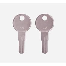 E12 Pair of 2 Replacement Keys for Locks with E12 Code Husky/Yukon/Harbor Freight. Cut to Code by keys22 (E12)