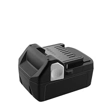 18V 6.0Ah Rechargeable Cordless Drill Power Tool Battery. Compatible with Hikoki. BCL1815 EBM1830 BSL1840 BSL1850 Reemplazar La Bateria De La Herramienta Recargable1PCS 6000mah