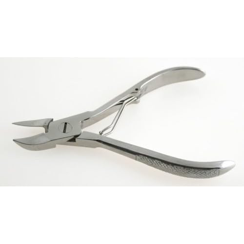 Nail Nippers 4.5 Concave Jaws, Spring Action