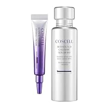 Retinol Volume Eye Bag Cream & Retino Galvanic Serum Duo 2-Step Firming and Lifting Set for Eyes and Face