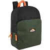 Trail maker 15 Inch Backpack for Kids, Preschool, Elementary & Middle School Students Spacious Bookbag with Large Front Pocket, Adjustable Straps, Fits up to 13 Inch Laptop (Green)