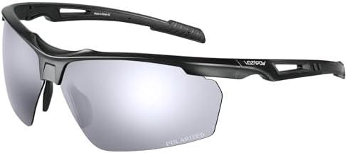 Polarized Running Sunglasses for Men Women UV Protection Sports Shade Glasses for Fishing Cycling Baseball