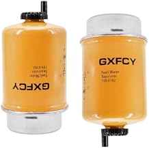 159-6102 Fuel Water Separator Filter Replace for 100-5593 1380398 147-6543 GF647 FF19517 2650143 RE503198 PS9268 P550401 Compatible with Caterpillar CAT 416B 428B 3034 3054 3054B 3056(pack of 2)