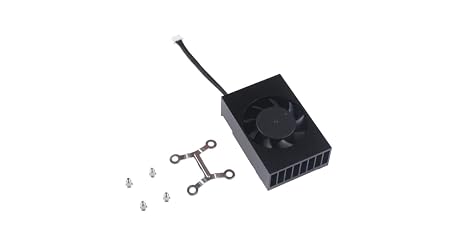 Aluminum Heatsink with Integrated Cooling Fan Fully Compatible Jetson Nano TX2 NX Module