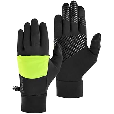 CEP Cold Weather 2-in-1 Gloves, Neon YellowBlack, Unisex, LG