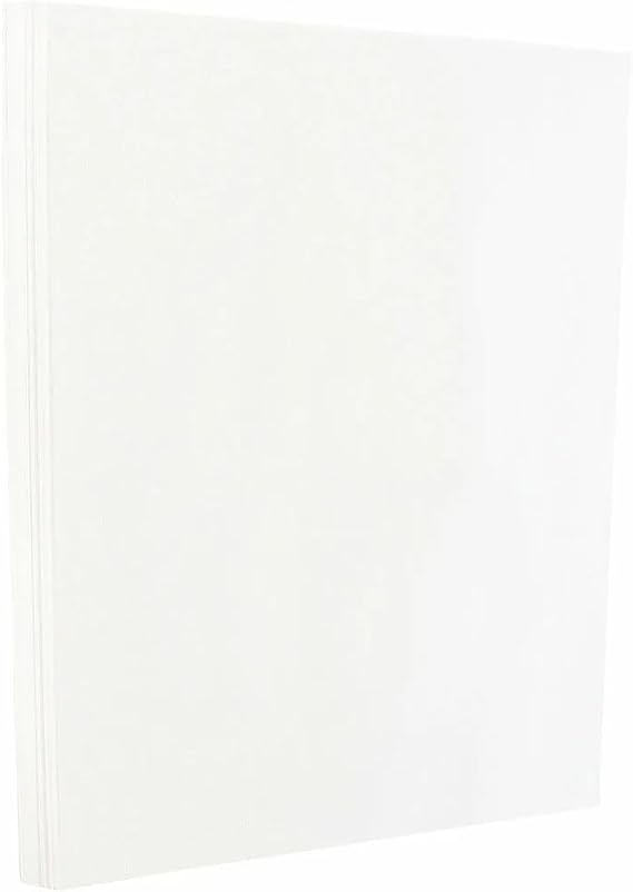 LUXPaper 8.5" x 11" Paper | Letter Size | Glossy White | 65lb. Text | 50 Qty