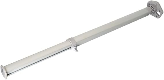 Adjustable RV Table Legs - Telescopic Campervan Table Base - Aluminum Alloy Folding Support 510-760mm - Silver Finish for Motorhome - Boat - Yacht - Interior Furniture