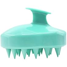 BeNat Hair Scalp Massager, Soft Silicone Bristles Scalp Brush for Woman, Men, Kids and Pets -All Hair Types Shampoo Brush