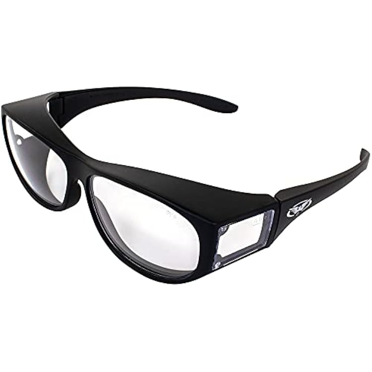 Global Vision Escort Over-Prescription Glasses Sunglasses Has Matching Side Lenses Meets ANSI Z87.1-2003 Standards for Safety Eyewear