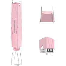 MAMBASNAKE 2-in-1 Keycap Switch Puller, 304 Stainless Steel Key Removal Tool for Hot Swappable Mechanical Keyboard and DIY Custom Gaming Keyboard - Pink