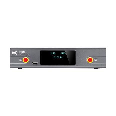LEAUDIO XDUOO MU-604 Decoder 2*ES9018K2M DAC Chip Two USB Audio Mode MU604 High Performance DAC