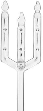 Super Z Outlet 9" Plastic Straight Head Floral Picks Card Holders for Weddings, Birthday Parties, Events, Decorations (50 Pieces)