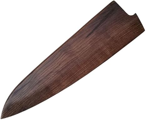 Chef's Knife Sheath Gyuto Magnetic Saya Knife Wood Blade Guard Case Knife Sheath Knife Sheath (180MM)