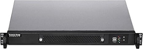 1U Rackmount Chassis(11.81" Deep)(Micro-ATX/Mini ITX)(4x2.5 7~15mmHDD/SSD)(Customize 1U IO Shield)(NO Power Supply,No Rail,No System and Case Only) IPC-1304M