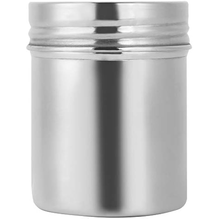 Stainless Steel Sealed Storage Jar, 275ml Airtight Kitchen Food Storage Container, Portable Coffee Grounds and Beans Container Canister for Kitchen Counter Tea Coffee Sugar