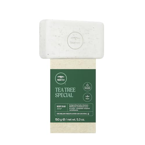 Tea Tree Body Bar Soap, Deep Cleans  Exfoliates, For All Skin Types