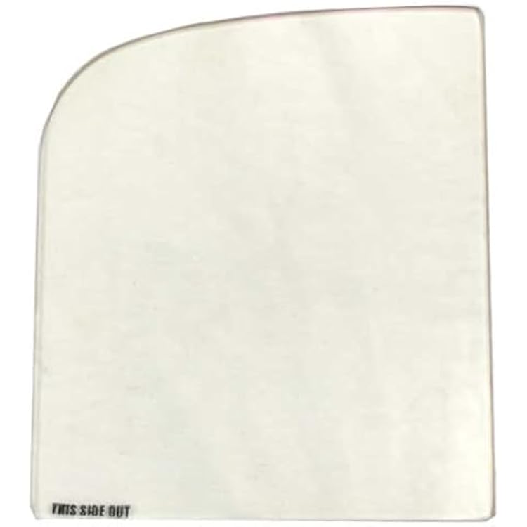 Vermont Castings 1408630 Left Door Glass Defiant Encore Madison, Transparent